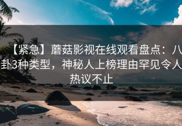 【紧急】蘑菇影视在线观看盘点：八卦3种类型，神秘人上榜理由罕见令人热议不止
